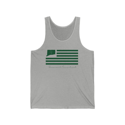 Greenwich Connecticut St Patrick’s Day Flag Unisex Jersey Tank Top