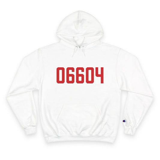 06604 Bridgeport Connecticut Zip Code Champion Hoodie Sweatshirt