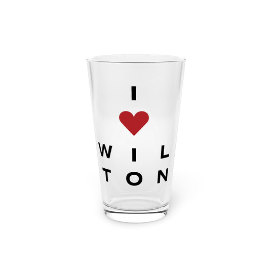 Wilton Vision Pint Glass, 16oz