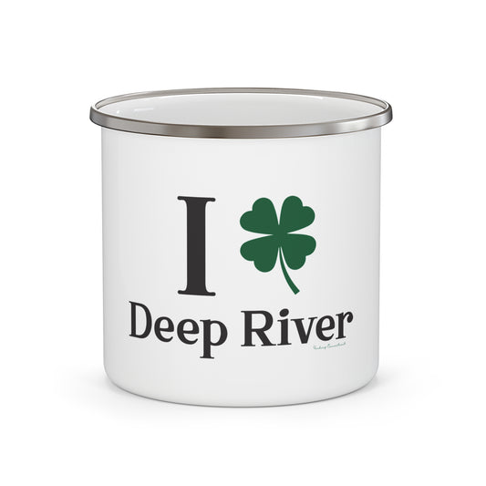 I Clover Deep River Enamel Camping Mug