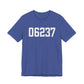 06237 Columbia CT Zip Code Unisex Jersey Short Sleeve T-Shirt
