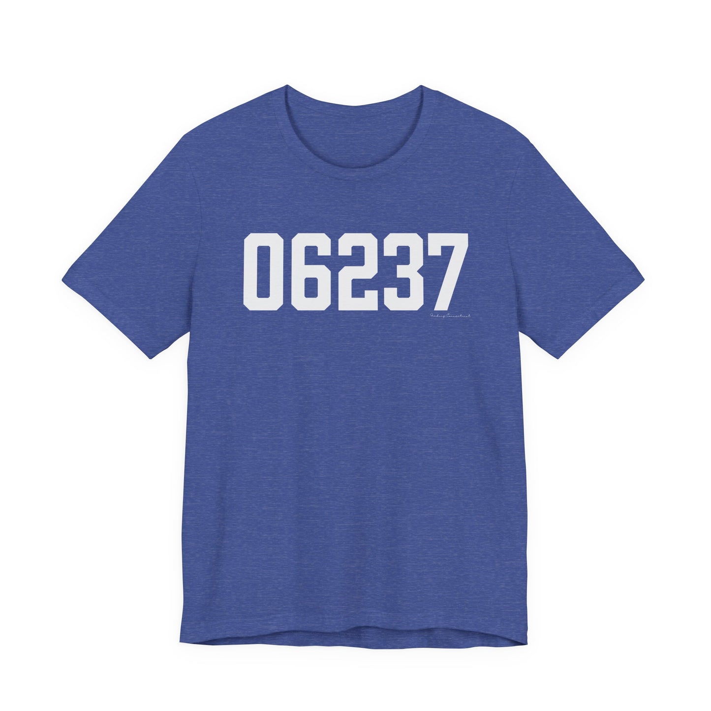 06237 Columbia CT Zip Code Unisex Jersey Short Sleeve T-Shirt