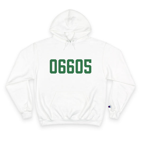 06605 Bridgeport Connecticut Zip Code Champion Hoodie Sweatshirt