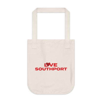 Love Southport Organic Canvas Tote Bag