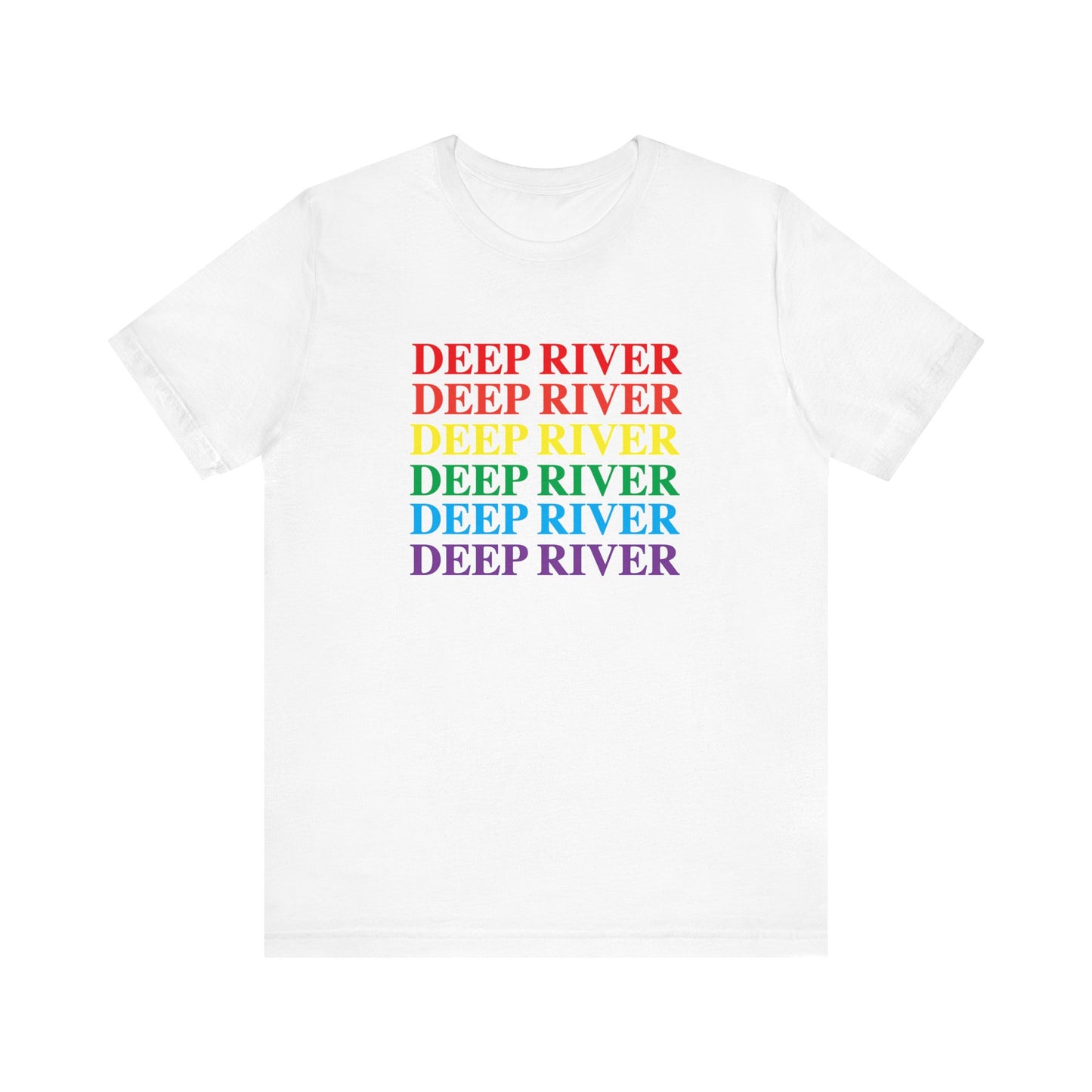 Deep River Pride Unisex Jersey Short Sleeve Tee