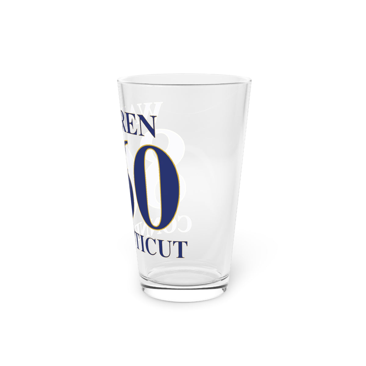 Warren 860 Connecticut Pint Glass, 16oz