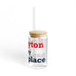 Rowayton is My Happy Place Sipper Glass, 16oz