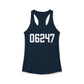06247 Hampton CT Zip Code Women's Ideal Racerback Tank Top