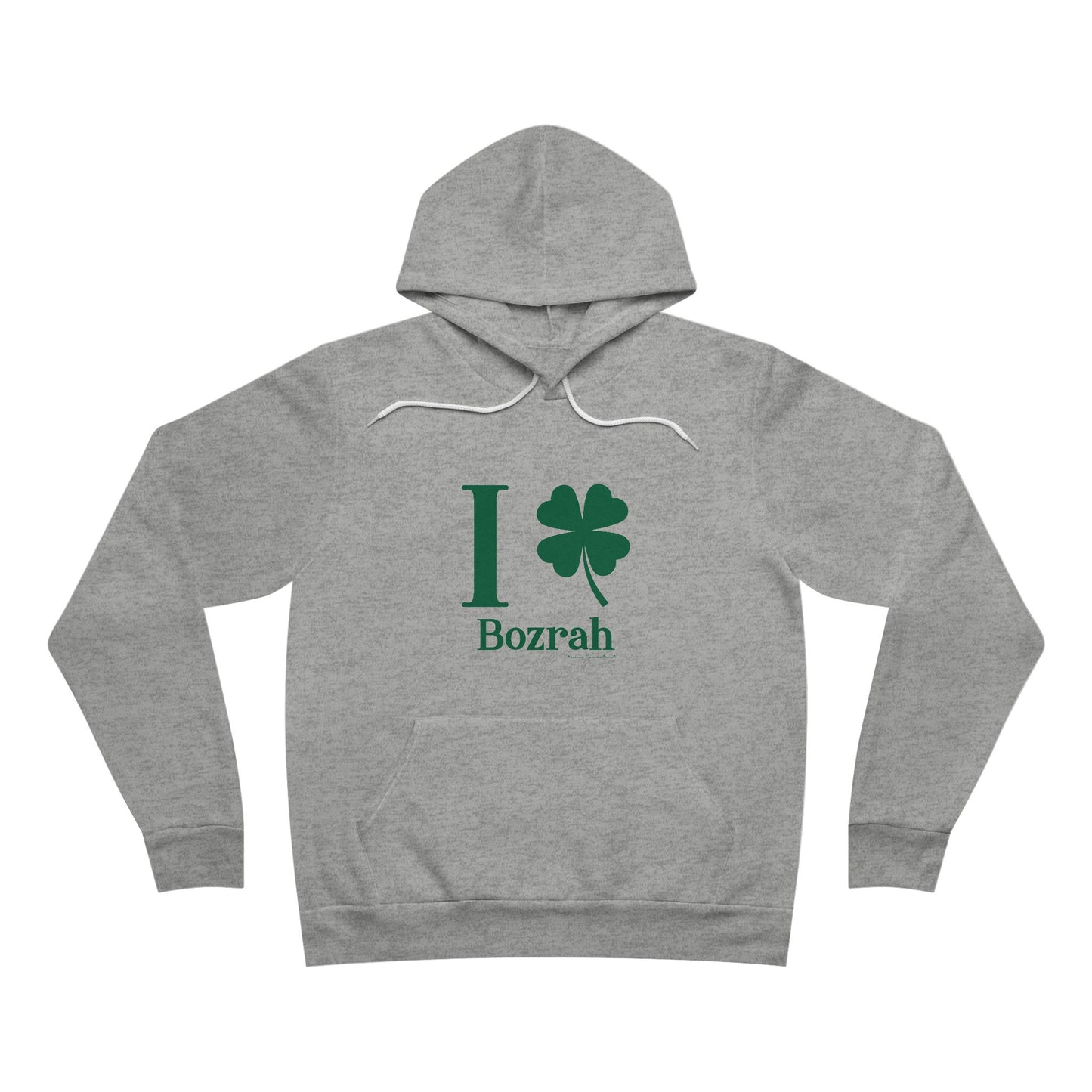 I Clover Bozrah Unisex Sponge Fleece Pullover Hoodie