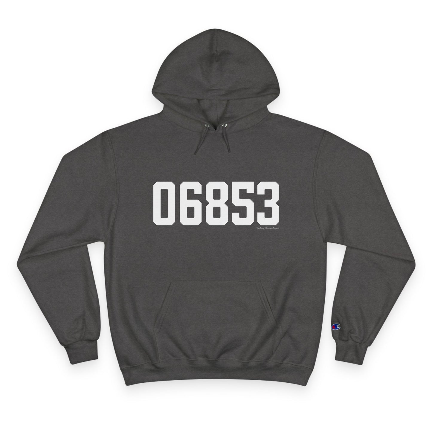 06853 Norwalk CT Zip Code Champion Hoodie Sweatshirt