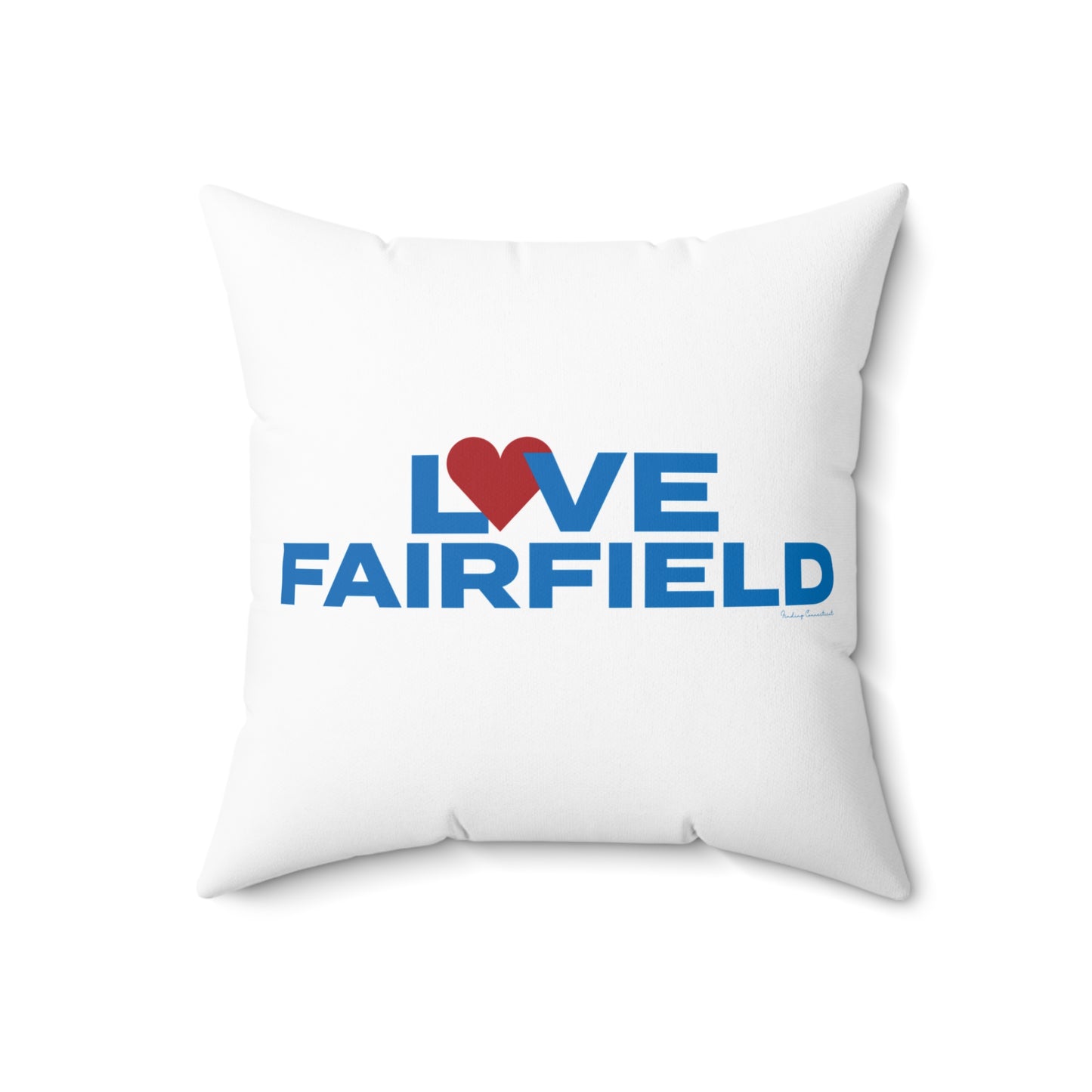 Love Fairfield Spun Polyester Square Pillow