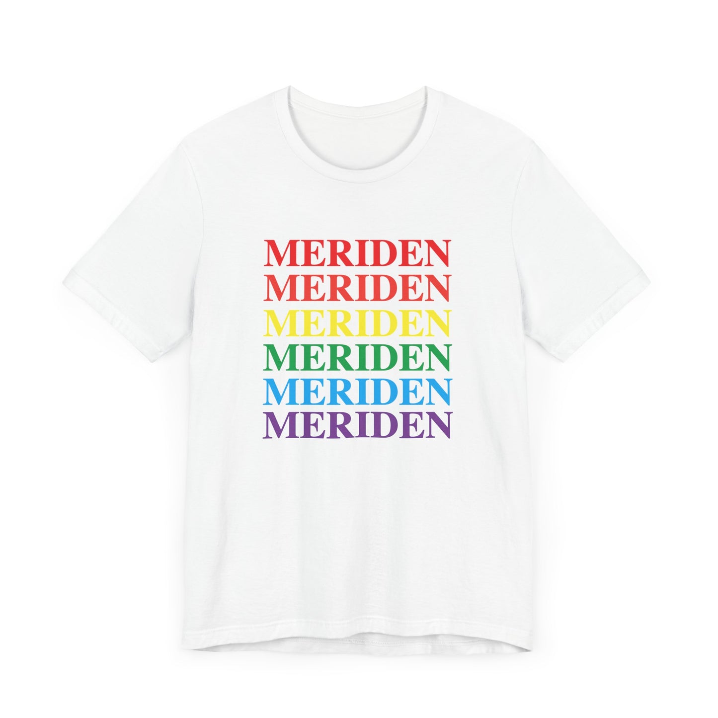 Meriden Pride Unisex Jersey Short Sleeve Tee