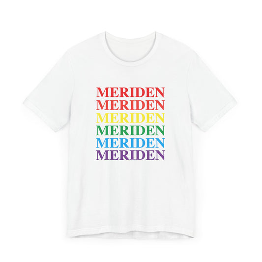 Meriden Pride Unisex Jersey Short Sleeve Tee