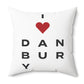 Danbury Vision Spun Polyester Square Pillow
