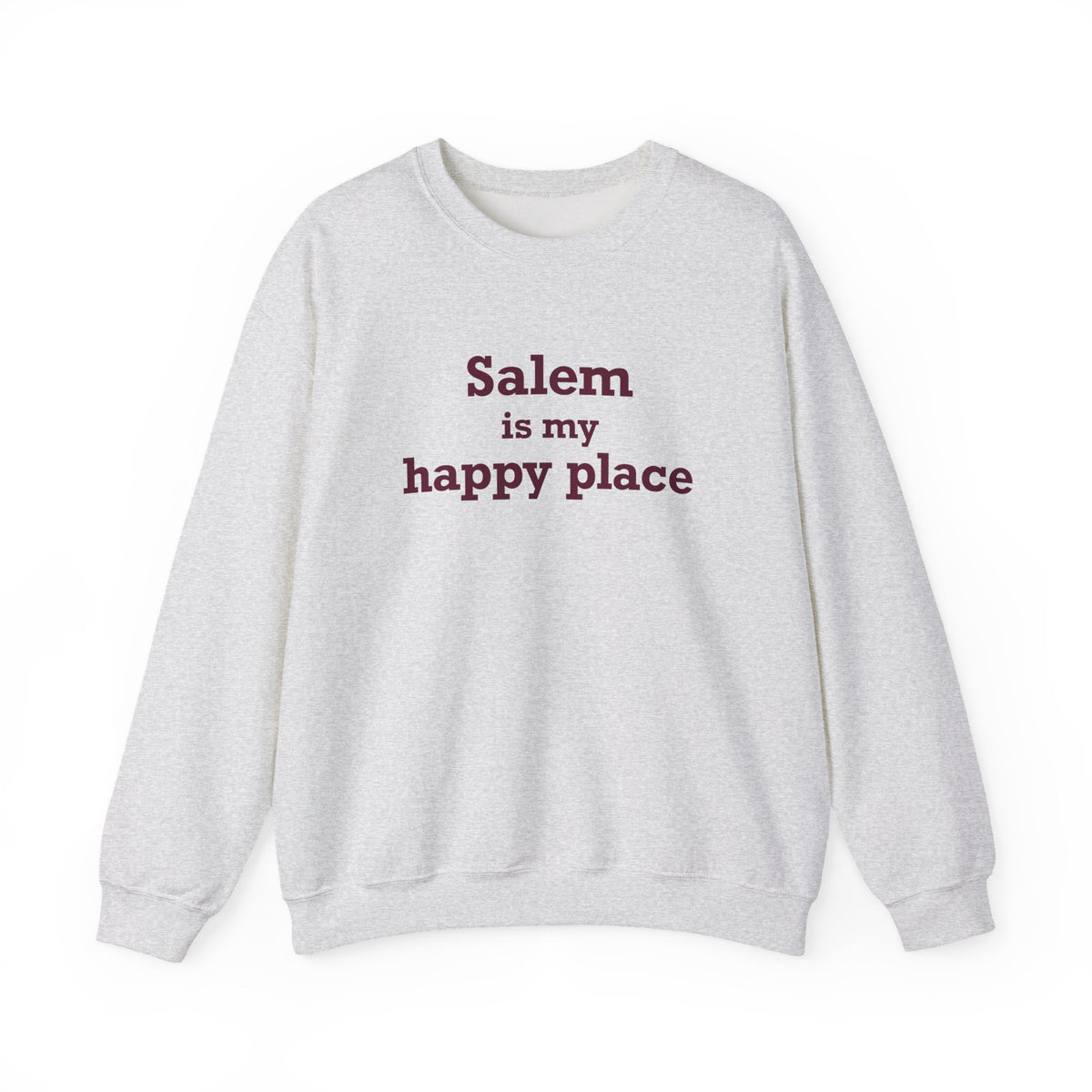 Salem  is My Happy Place Unisex Heavy Blend™ Crewneck Sweatshirt