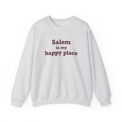 Salem  is My Happy Place Unisex Heavy Blend™ Crewneck Sweatshirt