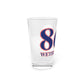 860 Wethersfield Red, White & Blue Pint Glass, 16oz
