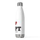 I Heart WSPT 20oz Insulated Bottle