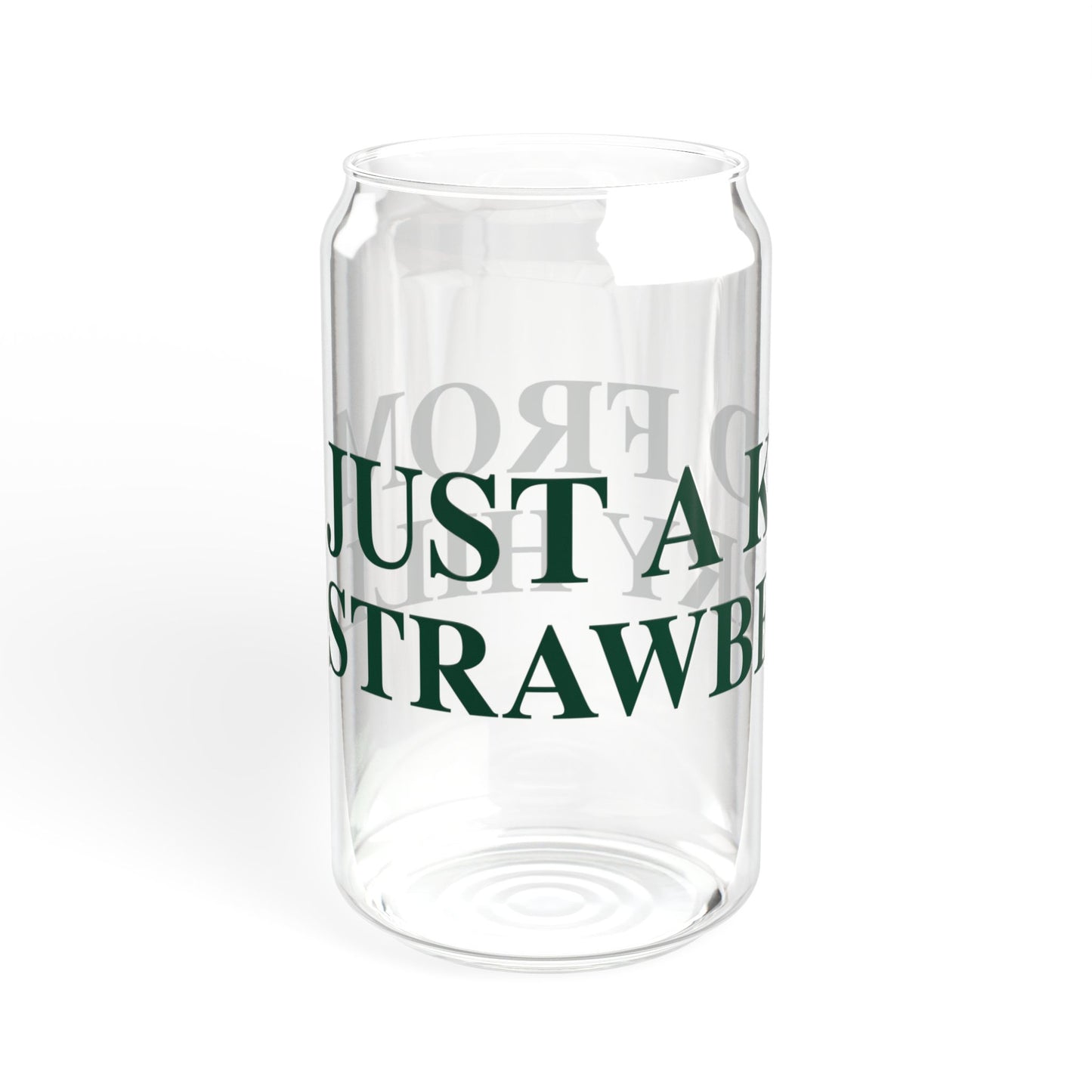 Just a kid from Strawberry Hill Sipper Glass, 16oz
