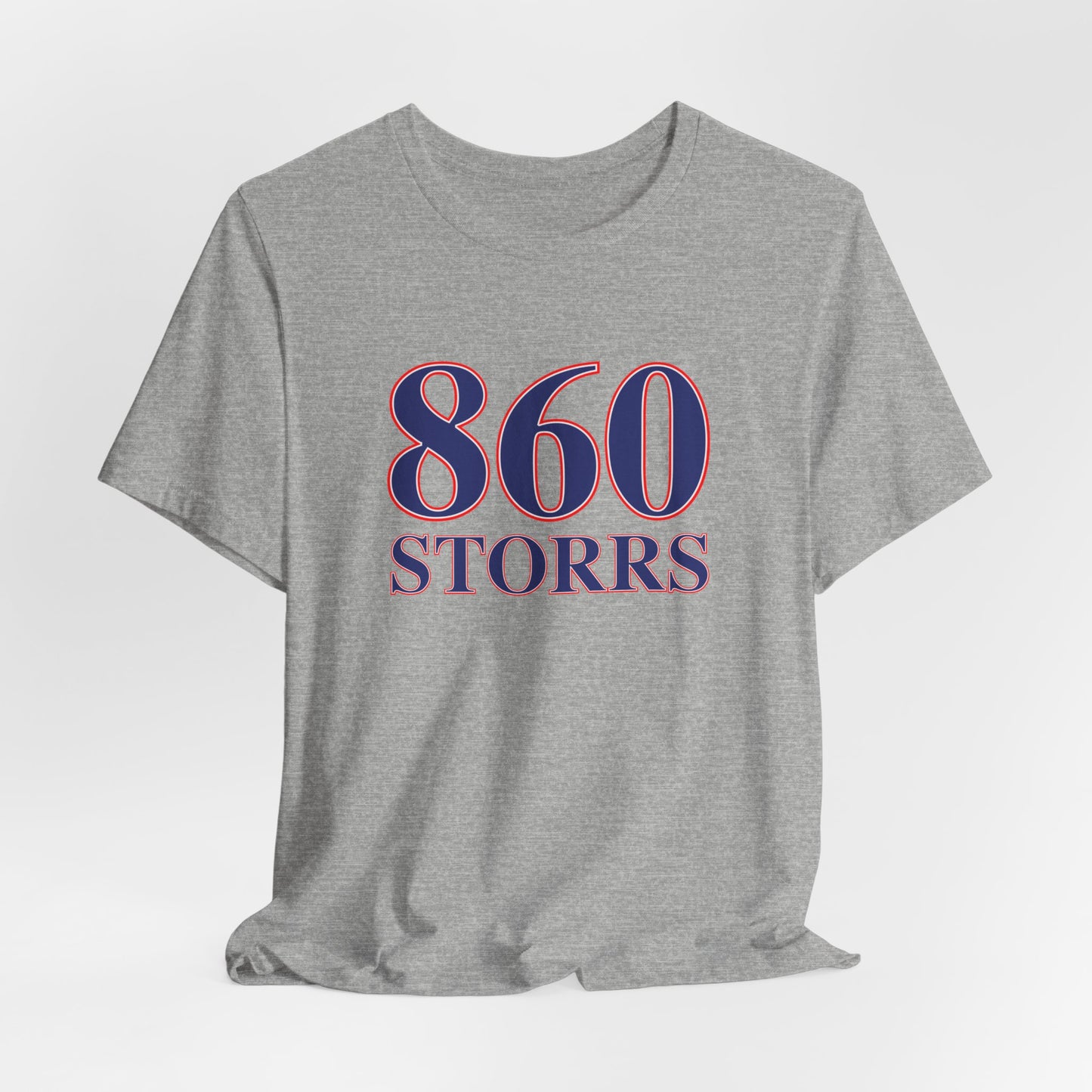 860 Storrs Red, White & Blue Unisex Jersey Short Sleeve T-Shirts