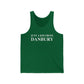 Just a kid from Danbury Unisex Jersey Tank Top