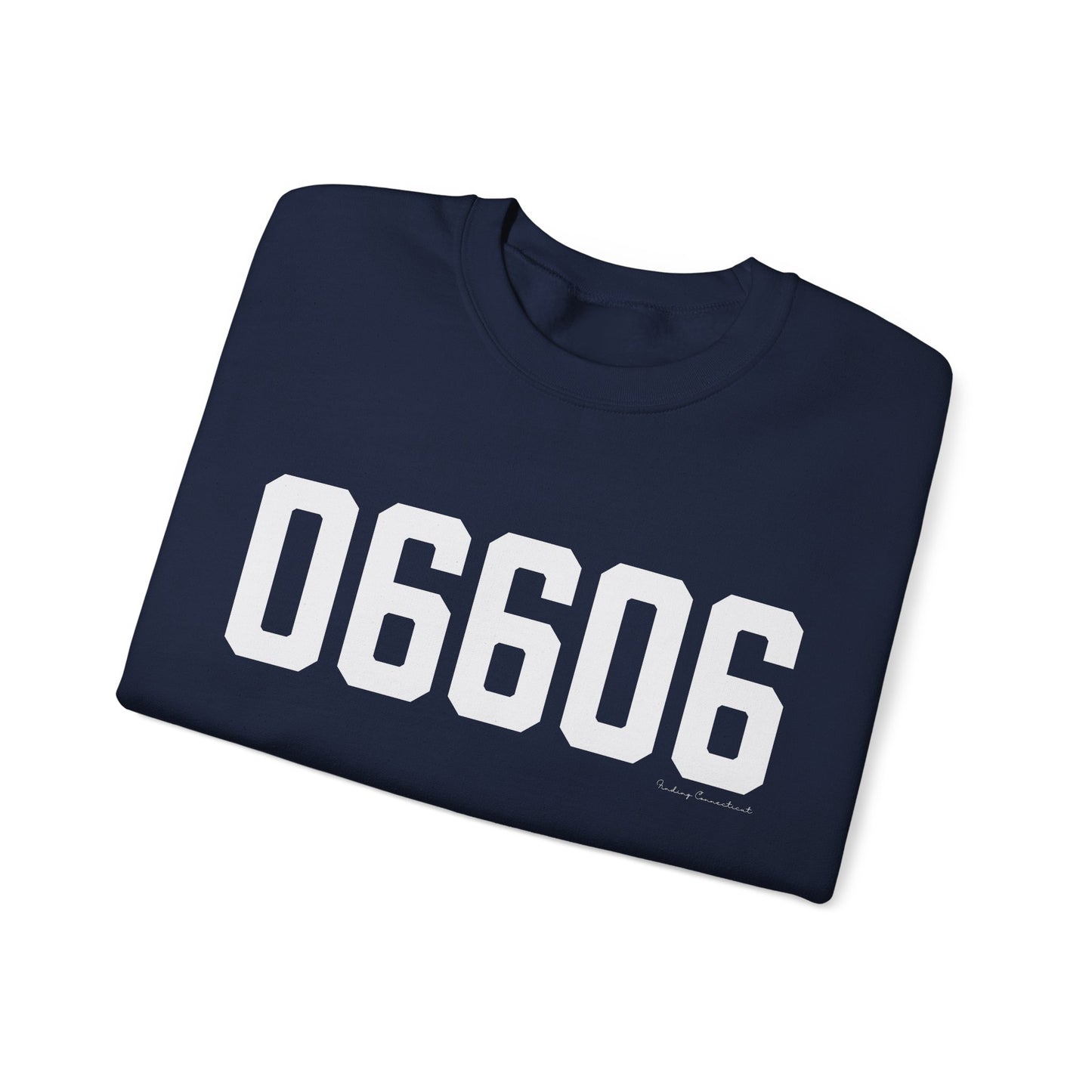 06606 Bridgeport CT Zip Code Unisex Heavy Blend™ Crewneck Sweatshirt