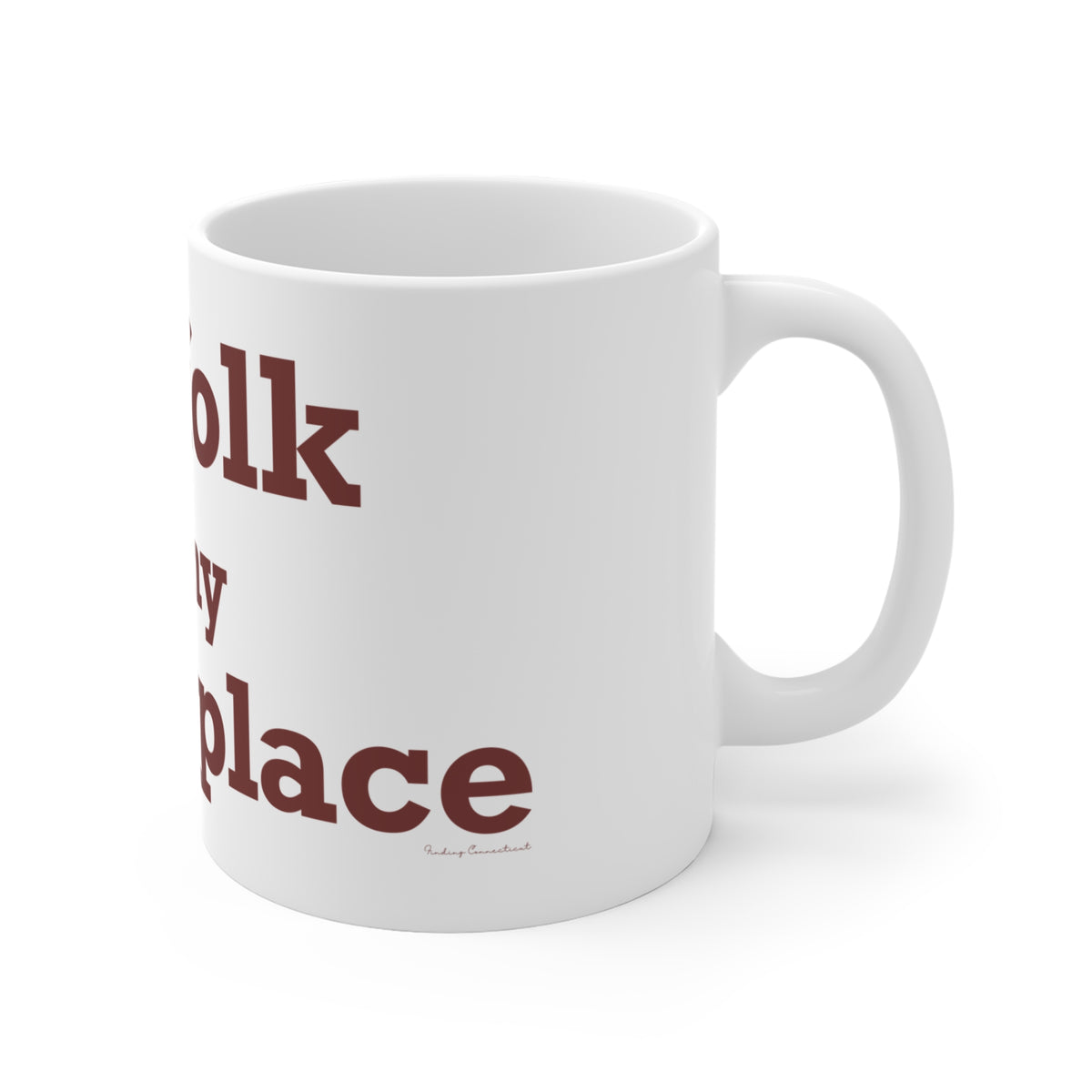 Norfolk is My Happy Place  Mug 11oz