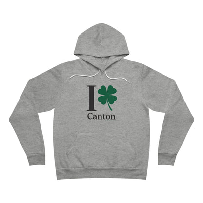 I Clover Canton Unisex Sponge Fleece Pullover Hoodie