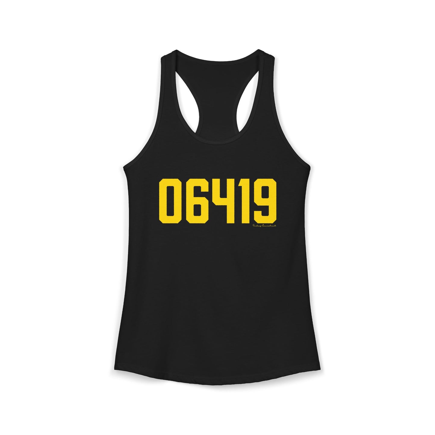 06419 Killingworth Connecticut Zip Code Women's Ideal Racerback Tank Top
