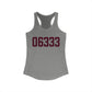 06333 East Lyme Connecticut Zip Code Women's Ideal Racerback Tank Top