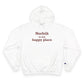 Norfolk is My Happy Place Champion Hoodie