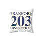 Branford 203 Connecticut Polyester Square Pillow
