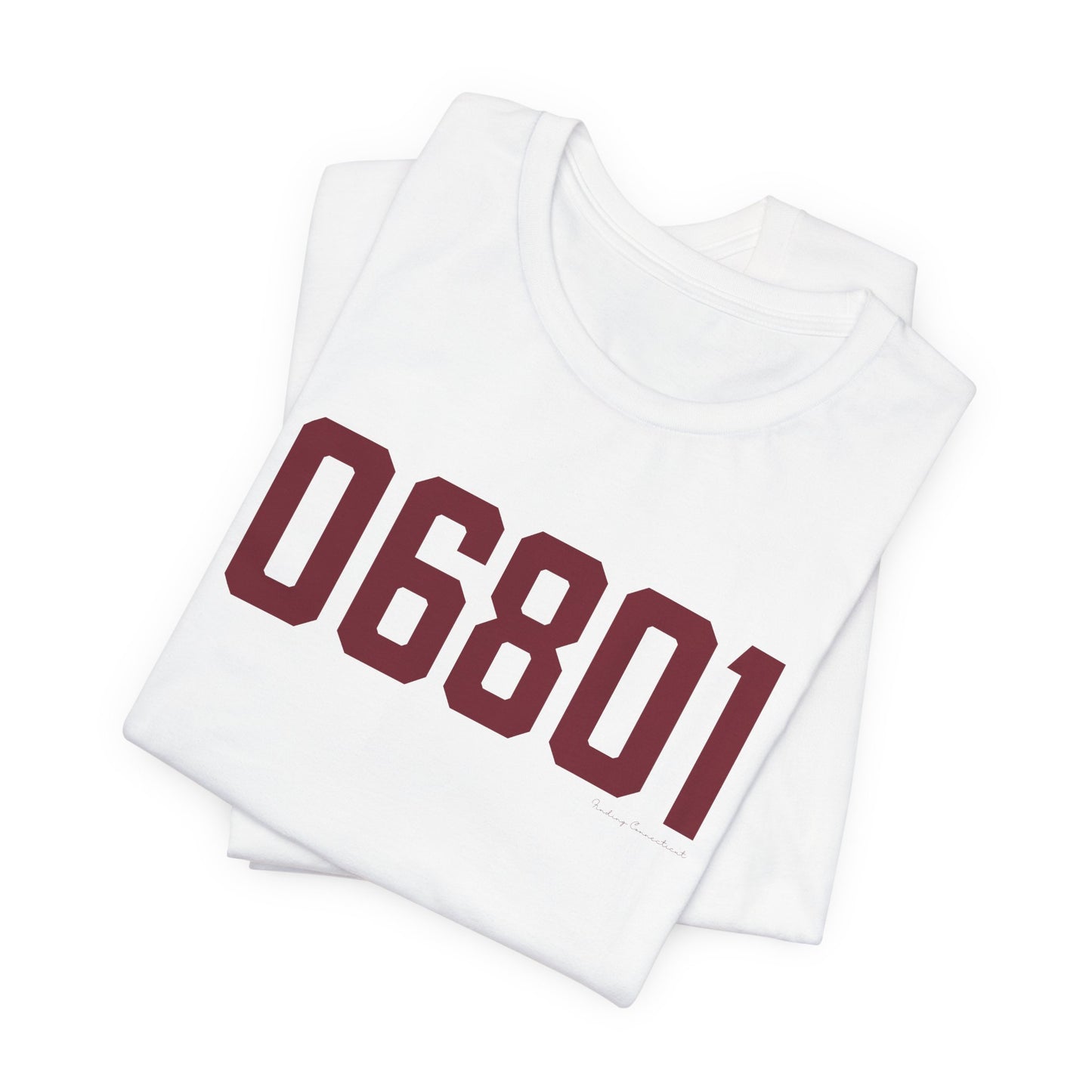 06801 Bethel Connecticut Zip Code Unisex Jersey Short Sleeve T-Shirt