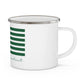 Waterbury Connecticut St. Patrick’s Day Flag Enamel Camping Mug