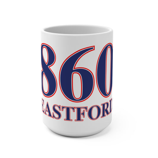 860 Eastford Red, White & Blue Mug 15oz