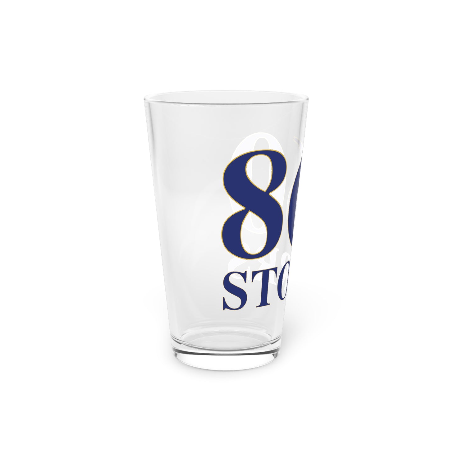 860 Storrs Pint Glass, 16oz