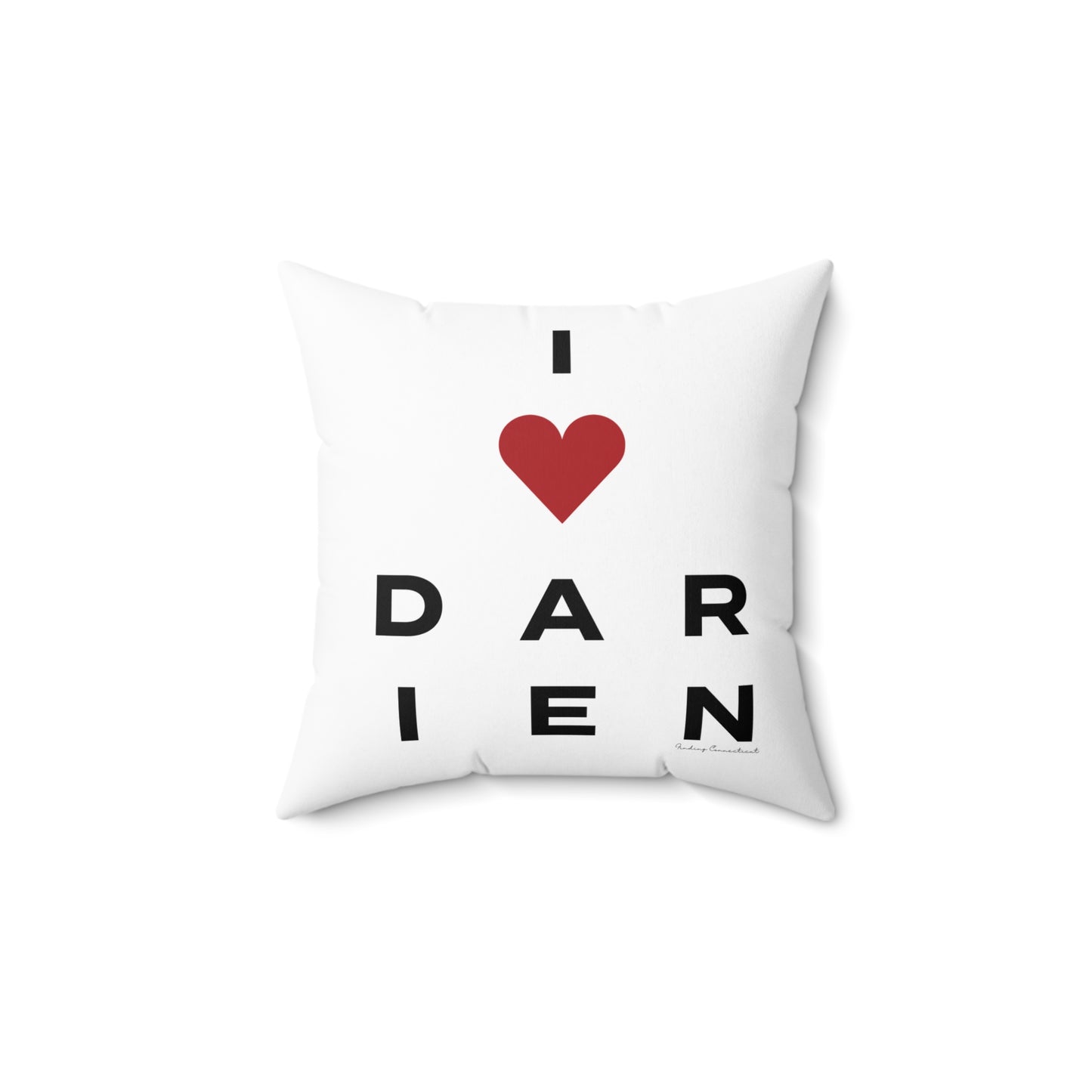Darien Vision Spun Polyester Square Pillow