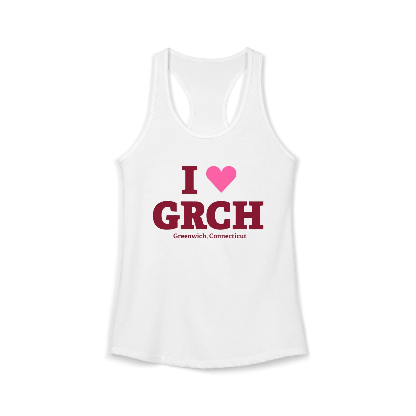 I Heart GRCH Women's Ideal Racerback Tank Top