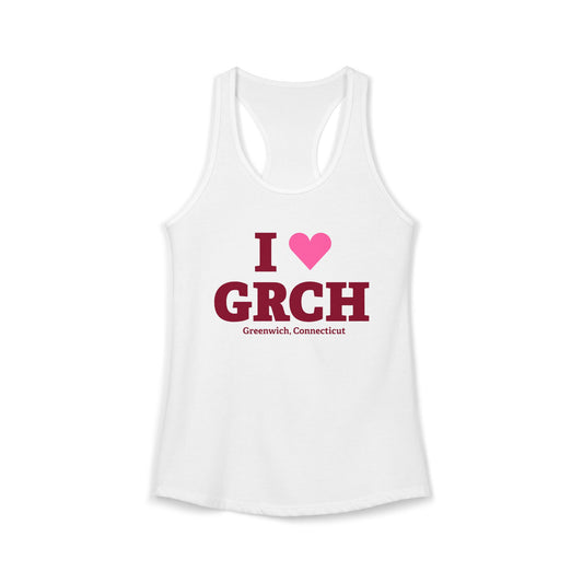 I Heart GRCH Women's Ideal Racerback Tank Top