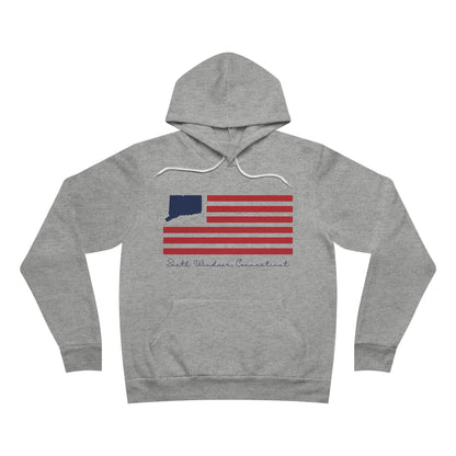 South Windsor Connecticut Flag Unisex Sponge Fleece Pullover Hoodie