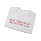 Just a kid from New Canaan Unisex Heavy Blend™ Crewneck Sweatshirt