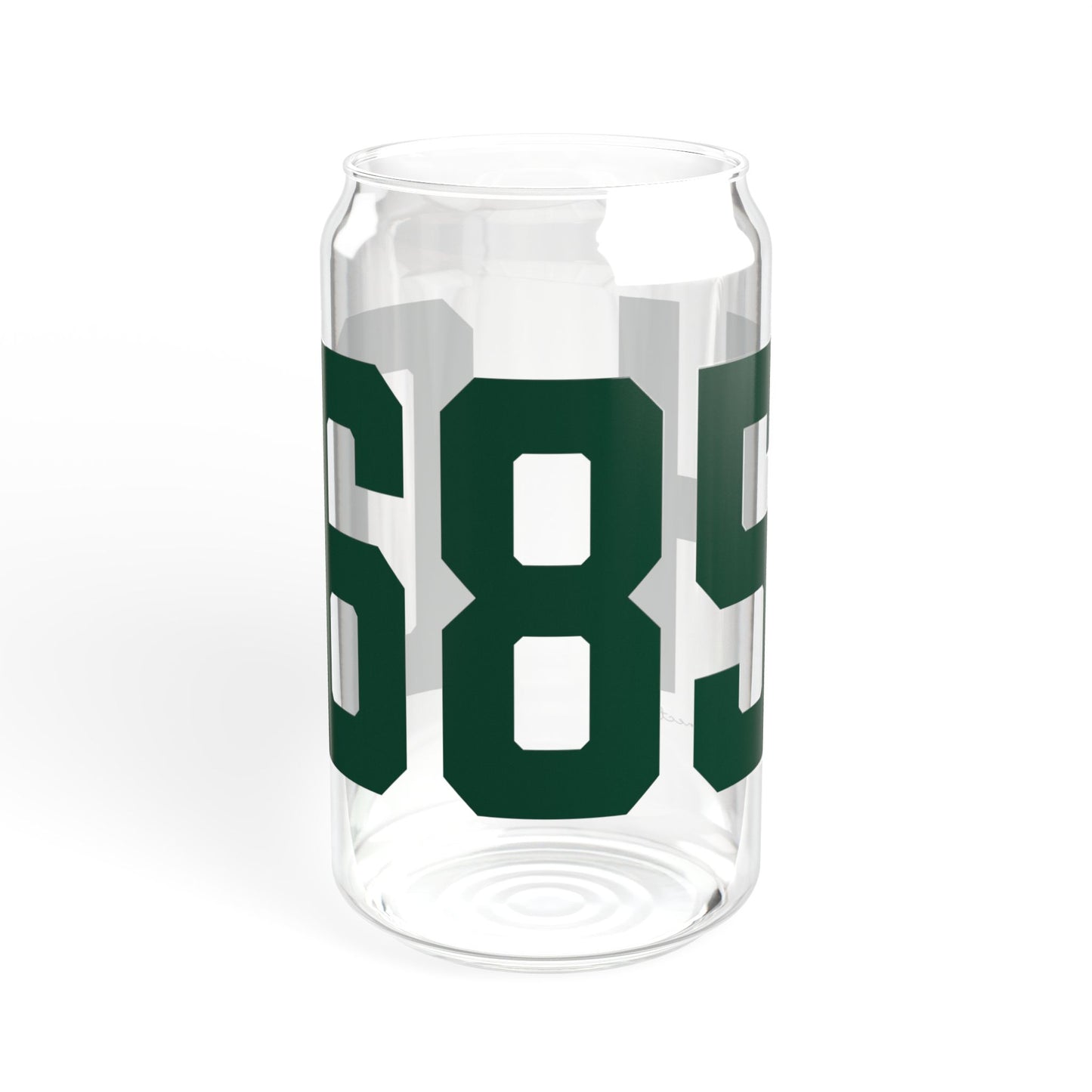 06854 Norwalk Connecticut Zip Code Sipper Glass, 16oz