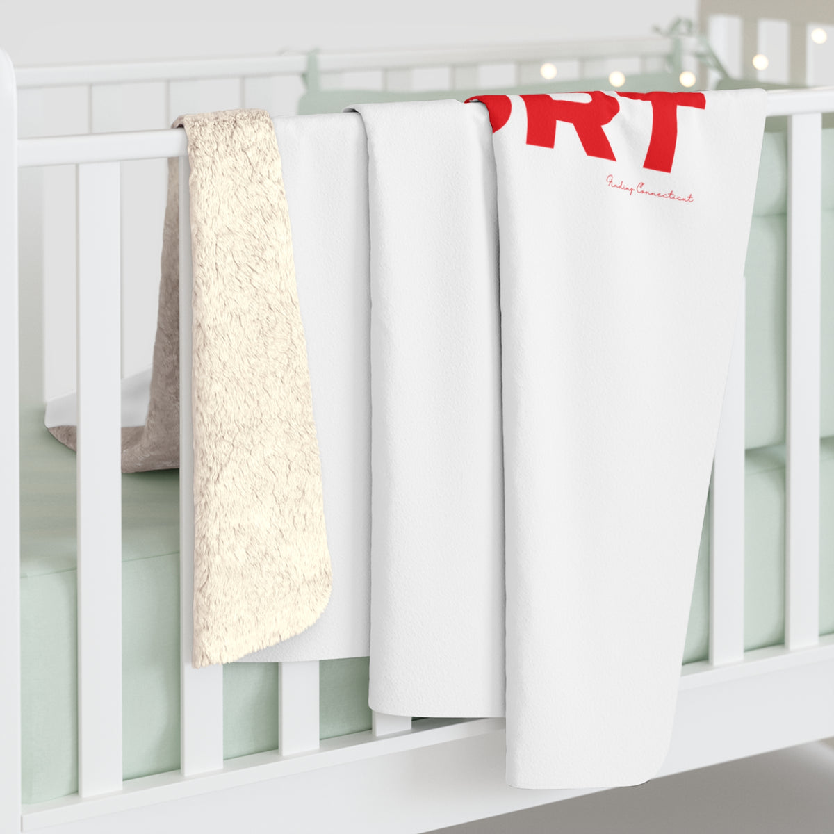 Love Southport Sherpa Fleece Blanket