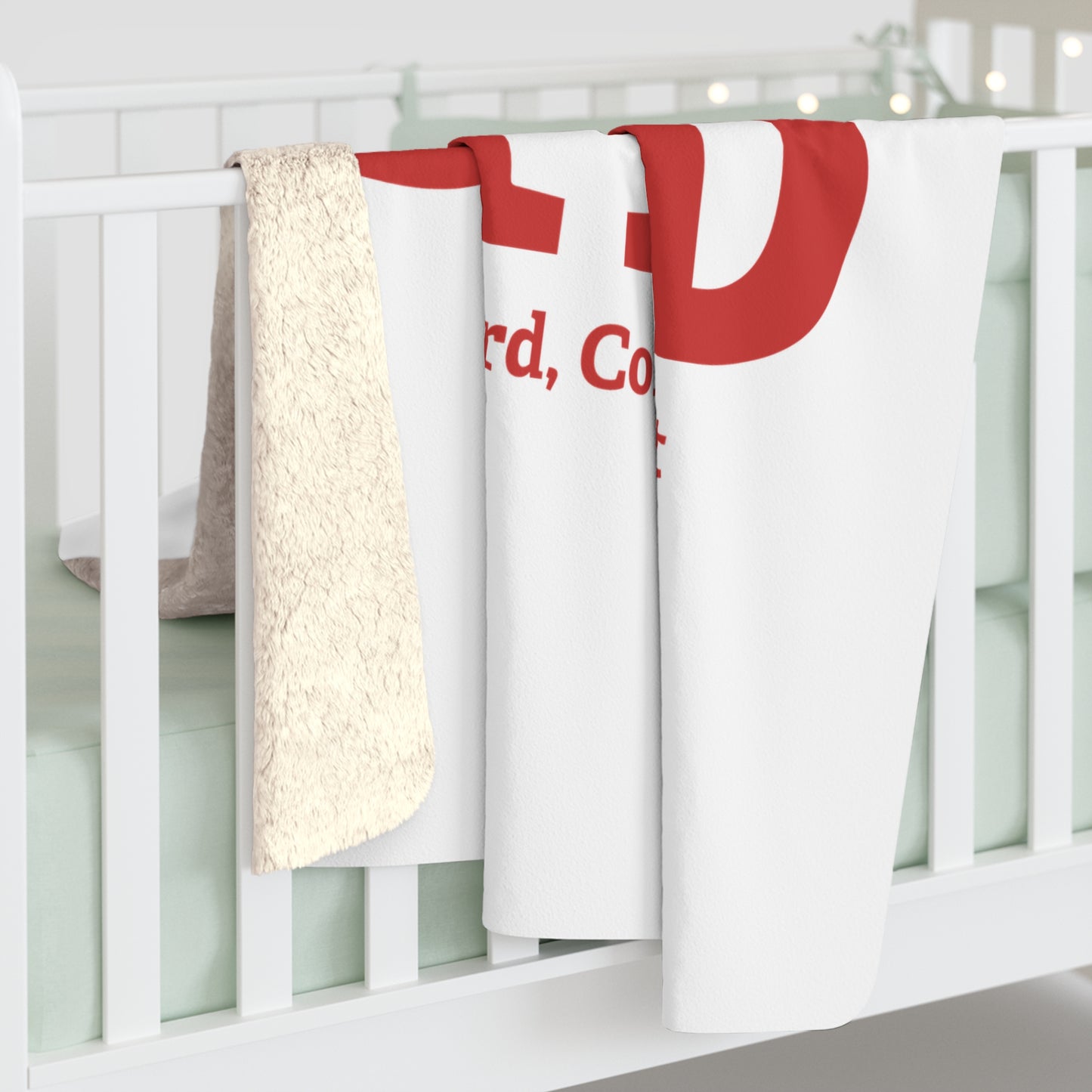 I Heart STFD Sherpa Fleece Blanket