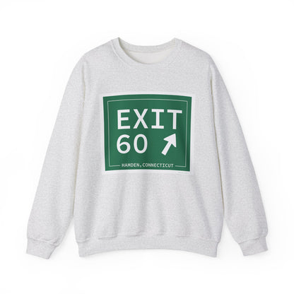 Vintage Exit 60 WCP Sign Unisex Heavy Blend™ Crewneck Sweatshirt