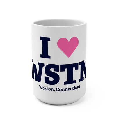 I Heart WSTN Mug 15oz
