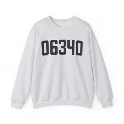 06340 Groton Connecticut Zip Code Unisex Heavy Blend™ Crewneck Sweatshirt
