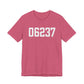 06237 Columbia CT Zip Code Unisex Jersey Short Sleeve T-Shirt