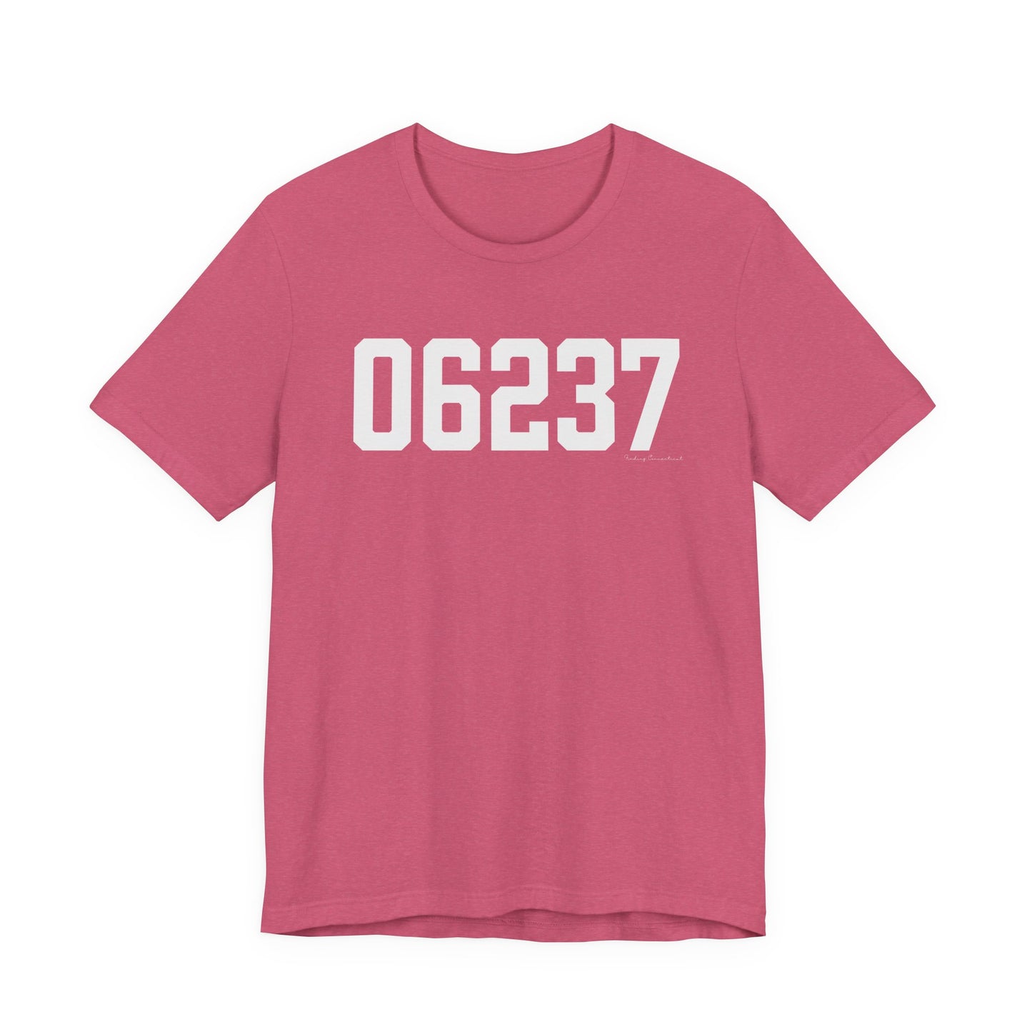 06237 Columbia CT Zip Code Unisex Jersey Short Sleeve T-Shirt