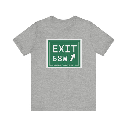 Vintage Exit 68W WCP Sign Unisex Jersey Short Sleeve T-Shirt